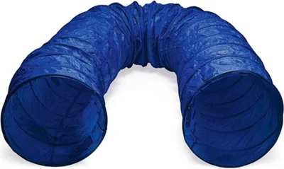 Produktbild von Karlie Agility Tunnel Groß - Hundetraining - Nylon - Blau - 525x60x60 cm