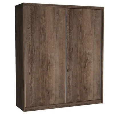 Produktbild von Kleiderschrank 208 cm mit Schiebetüren BERLINA 1 - Lefkas Eiche