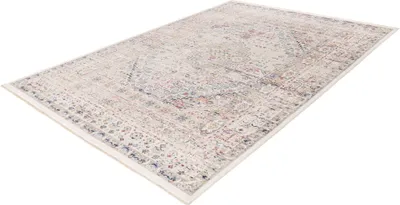 Produktbild von Lalee Vista Modernes Vintage Vloerkleed 120x170 cm Mehrfarbig, Niedrigflor, Elegant für Wohnzimmer und Schlafzimmer