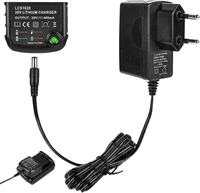 Image de Chargeur 18 V/20 V | Compatible avec diverses batteries lithium-ion