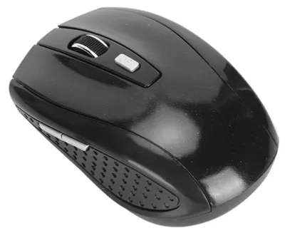 Imagen del producto de Ratón inalámbrico de 2.4 GHz, ergonómico, mini, óptico, para ordenador, compatible con portátiles, tabletas y PC. Color: