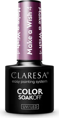 Produktbild von CLARESA MAKE A WISH Hybrid-Nagellack Nr. 4 5 g