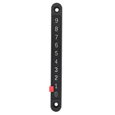 Immagine prodotto di tabellone da biliardo da 6 pezzi, in plastica con numeri bianchi e luminosi, resistente all'usura e durevole per i tabelloni