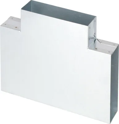 Produktbild von Flachkanal T-Stück 90° 150 x 50 mm