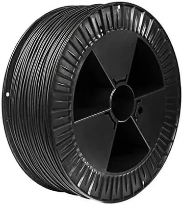 Produktbild von 50 Meter Schwarz, Kunststoffschweißdraht HD-PE | 4mm | rund | SCHWARZ oder WEISS NATUR | VERSCHIEDENE LÄNGEN | 5-100 Meter |