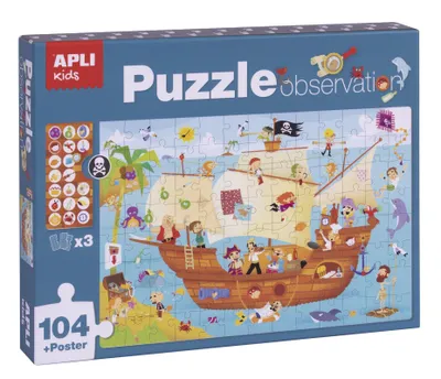 Obrázok produktu pre APLI Kids 17917, 104 kusov, 5 rok / roky