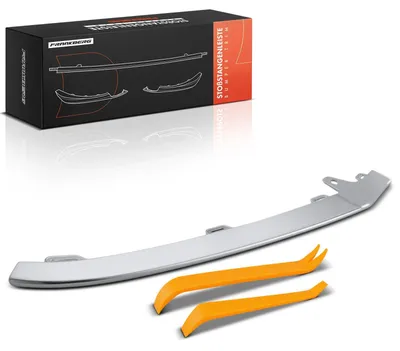 Image de Garniture de pare-chocs avant, côté gauche, pour Mercedes Classe E W212, modèles 5,5L et 6,2L, de 2009 à 2016, référence : A2128852774