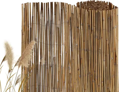Produktbild von Bettizia Schilfrohrmatte 100x300cm Schilfmatte Sichtschutzmatte Windschutz Sichtschutz für Balkon, Garten, Terrasse