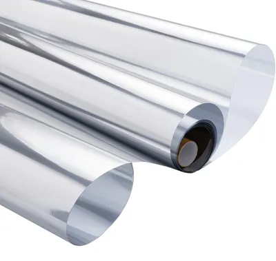 Sonnenschutzfolie Spiegelfolie silber 59,5x200 cm