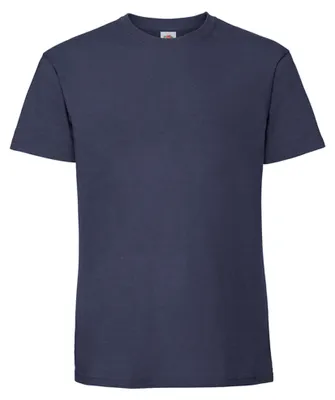 Produktbild von Fruit of the Loom - "Iconic Premium" T-Shirt für Herren FK3353 (L) (Marineblau)