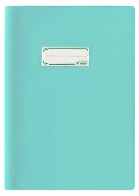 Produktbild von Colibrì Maxi-Schutzhülle A4 EcoPE 180 Mikron Mit Laschen Lackiert Hellblau
