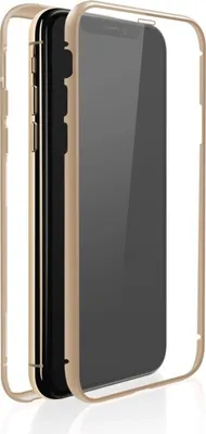 Produktbild von Weiße Diamanten Abdeckung 360° Glas Iphone 11 Goud