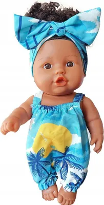 Immagine prodotto di Bambola per bambini dalla pelle scura e dai capelli afro