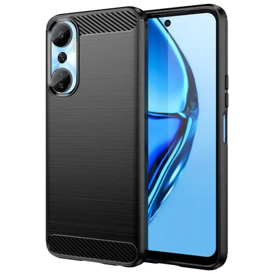 Image de Coque Carbon Shield TPU pour Infinix Hot 20 - Noir KP26465