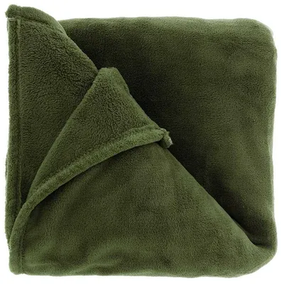 Produktbild von Unique Living – Plaid Claudi – 130 x 160 cm – Wintergrün