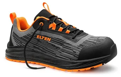 Produktbild von Sicherheitshalbschuh HANKO XXNF black-orange Low ESD S1PS, Gr. 40