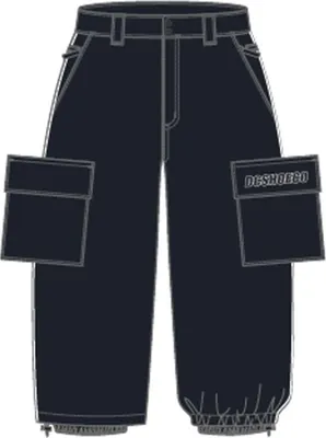 Produktbild von DC Herren Cargo Hose, weit geschnitten, Schwarz, Größe M