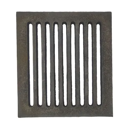 Obrázok produktu pre Liatinový krbový rošt cm. 20,7 x 19,1 V - hrúbka 1 cm DS