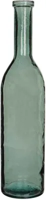 Image de Mica Decorations Bouteille de verre Rioja - H75 x Ø18 cm - Verre recyclé - Vert