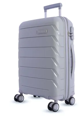 Imagen del producto de Maleta de viaje, equipaje de mano, 55x40x20 cm, con 4 ruedas giratorias de 360°, con candado, ideal para viajes