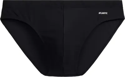 Produktbild von Atlantic Herren-Badeslips KMT-338 | Klassisch & einfarbig | 80% Polyamid 20% Elasthan | Niedrige Taille, Tunnelbund, Futter | Größe S-XXL