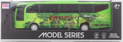 Obrázok produktu pre Autobus dino kov na baterie