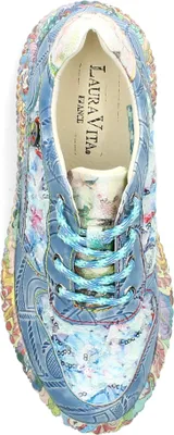 Immagine prodotto di Laura Vita sneaker donna sogno estivo in pelle con paillettes NIKITO-72, misura:39 EU, colore:Blu