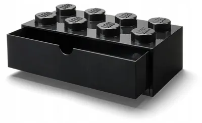 Produktbild von LEGO 5006143 2 x 4 BRICK STORAGE BOX WITH DRAWER