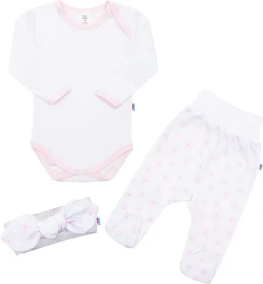 Produktbild von 3-teiliges Baumwoll-Säuglings-Set New Baby Lili, Gr. 86 (12-18m)