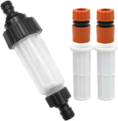 Obrázok produktu pre Vodný filter 3/4 palca, predfilter, 3 filtračné vložky, 2 pripojenia hadice, pre záhradnú hadicu