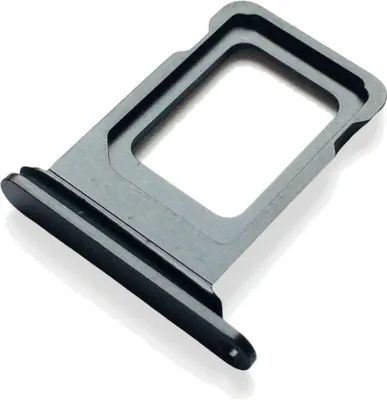 Produktbild von Apple iPhone 12 (A2403), Simkartenhalter (Nano-SIM), Original Ersatzteil, Schwarz