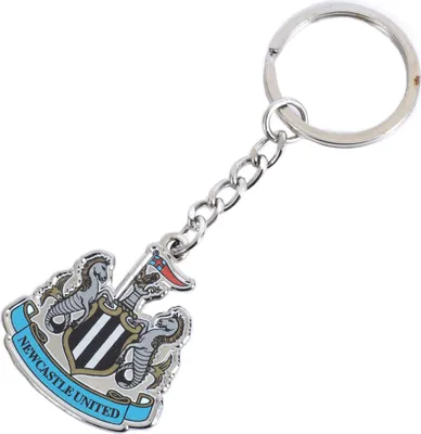 Obrázek produktu pro Newcastle United FC - Přívěsek na klíče s erbem TA13013 (jedna velikost) (modrá/stříbrná)