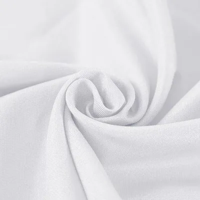 Produktbild von Famanu Rundes Tischdecken-Set für elegante Tafeldekoration - 335 cm, Weiß
