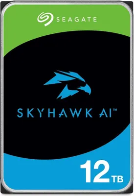 Obrázek produktu pro Seagate SkyHawk AI , 12 TB, 7200 ot/min, 256 MB, 3.5", Serial ATA III