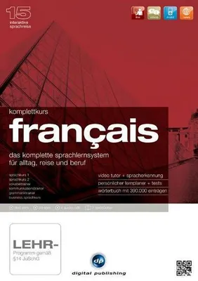 Produktbild von Komplettkurs Français Version 15