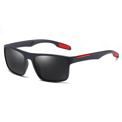 Obrázok produktu pre Techsuit Slnečné okuliare polarizačné TR90 (MM101) - UV ochrana - matná modrá / červená