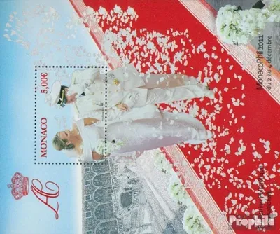 Produktbild von Briefmarken Monaco 2011 Mi Block102 (kompl.Ausg.) postfrisch Philatelie