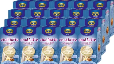 Produktbild von Krüger You Chai Latte Typ Vanille-Zimt Classic India extra cremig | 20 x 10 Portionen
