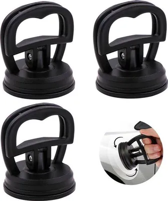Obrázek produktu pro Mini odstraňovač vodních skvrn 6 cm, černý, na sklo