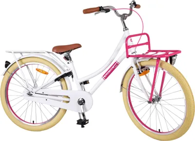 Produktbild von Volare 24136, Stadtrad, Kinder, Weiblich, Weiß, 61 cm (24"), Kette