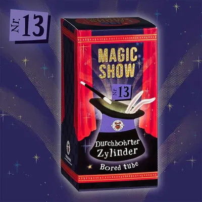 Produktbild von Trendhaus MAGIC SHOW Trick 13 Durchbohrter Zylinder Trick 13 von 18 ab 6 Jahren.