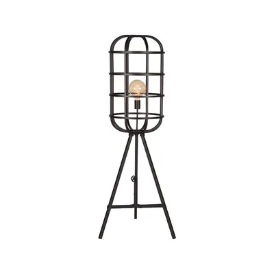 Produktbild von LABEL51 Stehlampe Twine - Schwarz - Metall