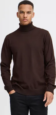 Produktbild von Blend BHBruton Herren Rollkragenpullover Strickpullover Feinstrick Pullover mit Rollkragen Rippbündchen Regular fit