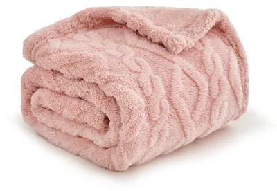 Zdjęcie produktu dla Koc dla psa, 40x60 cm, miękki koc, idealny dla kotów, wykonany z polaru, można prać, różowy
