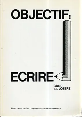 Image de Objectif : Ecrire