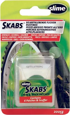 Image de Kit de patchs Slime Skabs 6 patchs+outil de ponçage, autocollants