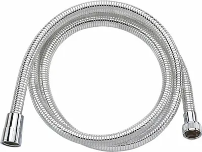 Zdjęcie produktu dla Aqualine Laser - Wąż prysznicowy, długość 1500 mm, chrom/biały 11150