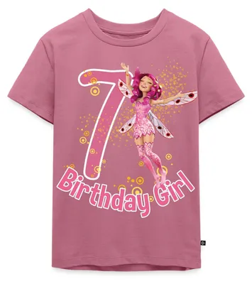 Produktbild von Spreadshirt Mia and Me 7. Geburtstag Geburtstagsgeschenk Kinder Premium T-Shirt, 98/104 (2 Jahre), Mauve