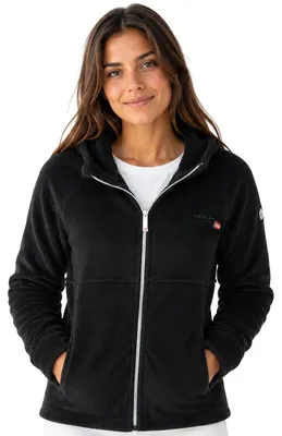 Produktbild von Geographical Norway Damen ULOTTA Fleecejacke Schwarz Größe S WZ8181F/GN-BLACK