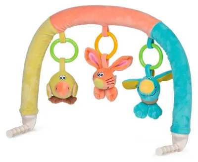 Image de Le système de jeu Peg Perego, compatible avec les chaises hautes Playbar, transforme la chaise haute en un jouet amusant et stimulant pour votre bébé
